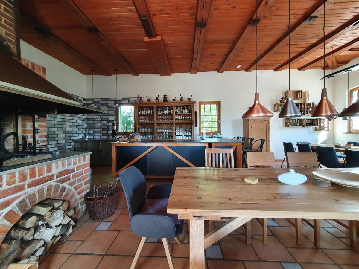 Bed and Breakfast Schmiede1860 Gross Dratow Exterior foto