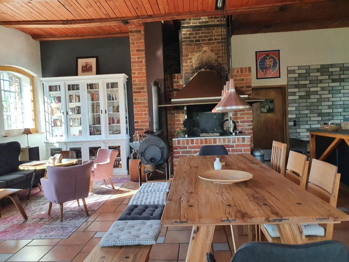 Bed and Breakfast Schmiede1860 Gross Dratow Exterior foto