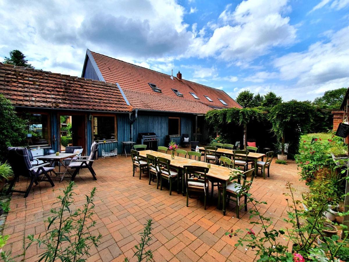 Bed and Breakfast Schmiede1860 Gross Dratow Exterior foto